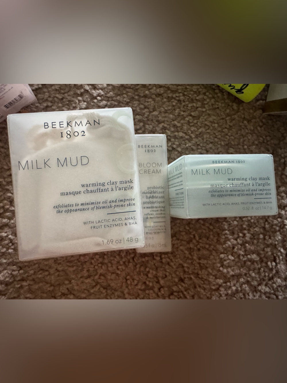 Beekman 1802 Milk Mud Warming Clay Mask - Cream White